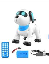 Brinquedo Cachorro Robô Realista Brinquedo Divertido Educativo Branco Brinquedo Cachorro Robô Realista Brinquedo Divertido Educativo Branco