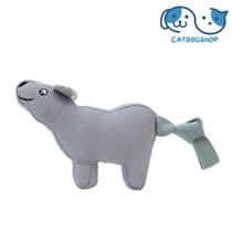 Brinquedo Cães Pelúcia Tutelo Urso Cinza Brinquedo Cães Pelúcia Tutelo Urso Cinza