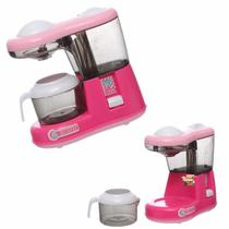 Brinquedo Cafeteira Com Luz e Sai Água De Verdade - Little Chef Luz - Etitoys