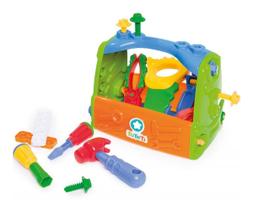 Brinquedo Caixa De Ferramentas Infantil Na Solapa 454 - Ta Te Ti