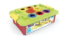 Brinquedo Caixa Educativa blocos de montar MK336 DISMAT Brinquedo Caixa Educativa blocos de montar MK336 DISMAT