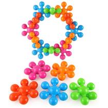 Brinquedo Caixa Encaixa Bloco De Montar Jogo Star Plic Estrela Baby