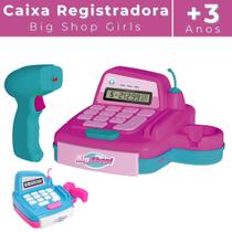 Brinquedo Caixa Registradora Infantil C/ Acessórios E Som Big Shop