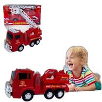 Brinquedo Caminhão Bombeiro Educativo Som E Luzes Infantil Brinquedo Caminhão Bombeiro Educativo Som E Luzes Infantil