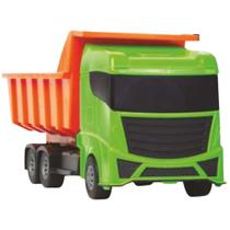 Brinquedo Caminhão Caçamba Basculante Super Reforçado 47cm X 20cm - Frota Roda Livre - Divplast - PANAMI