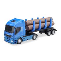 Brinquedo Caminhão Carreta Florestal - Iveco Hiway - Usual Brinquedos