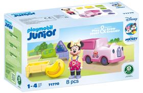 Brinquedo Caminhão de Frutas para Classificação de Cores Playmobil Minnie Mouse