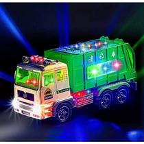 Brinquedo Caminhão de lixo com luzes e som