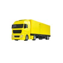 Brinquedo Caminhão Infantil Truck Baú 67cm Amarelo 1330 - Roma