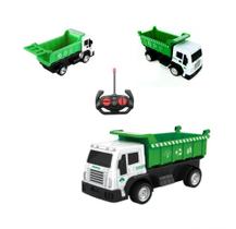 Brinquedo Caminhão Lixo Carrinho Controle Remoto Caçamba Brinquedo Caminhão Lixo Carrinho Controle Remoto Caçamba