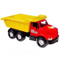Brinquedo Caminhão Max Caçambão Com Pá Vermelho Tilin