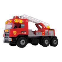 Brinquedo caminhao super bombeiro - magic toys