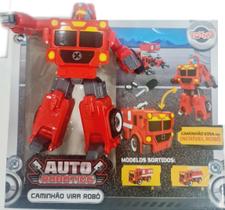 Brinquedo Caminhão Vira Robô Auto Robótico Toyng