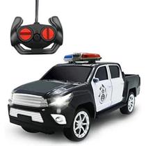 Brinquedo Caminhonete de Policia de Controle Remoto Total