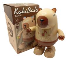 Brinquedo Capivara Canta Dança Infantil Com Luz Colorida - Enviamos no mesmo dia