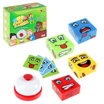 Brinquedo Cara Careta Jogo Das Expressões Emoções Com Cartas - Art Brink