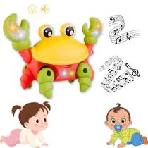 Brinquedo Caranguejo Colorido e Musical Brinquedo Caranguejo Colorido e Musical