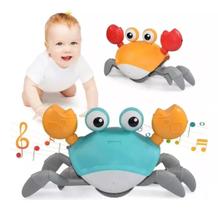 Brinquedo Caranguejo Fujão Automático Evita Obstáculos, Musical e Iluminado, ideal para crianças, Cor aleatória. Brinquedo Caranguejo Fujão Automático Evita Obstáculos, Musical e Iluminado, ideal para crianças, Cor aleatória.