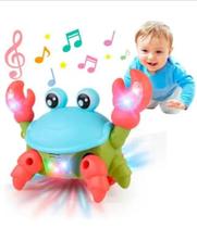 Brinquedo Caranguejo Fujão Musical Som Luz E Movimento - Shopbr