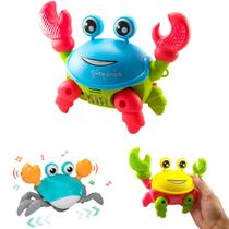 Brinquedo Caranguejo Fujão Sr Joe Toca Musica Dança Com Luz - Toys Toys