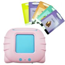 Brinquedo Card Infantil Cartão Fala Inglês Português Apraxia