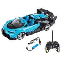 Brinquedo Carrinho Bugatti Controle Remoto Recarregável Acende Farol.AZ Brinquedo Carrinho Bugatti Controle Remoto Recarregável Acende Farol.AZ