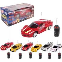 Brinquedo Carrinho Carro Controle Remoto Sem Fio Nitro 3 Funções com Luz- Vermelho Brinquedo Carrinho Carro Controle Remoto Sem Fio Nitro 3 Funções com Luz- Vermelho