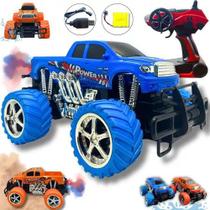 Brinquedo Carrinho Controle Remoto Caminhonete Off Road Bateria Recarregável 4x4(AZ)