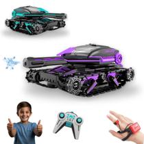 Brinquedo Carrinho Controle Remoto Tanque De Guerra Atira Bolinha Gel Kit Completo Dia das Crianças Natal Presente - DomShop-E Brinquedo Carrinho Controle Remoto Tanque De Guerra Atira Bolinha Gel Kit Completo Dia das Crianças Natal Presente - DomShop-E
