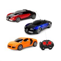 Brinquedo Carrinho de Controle Remoto com 6 Comandos Linha Ultra Carros Escala 1:4 Sortido Unitário Polibrinq - CAR2241