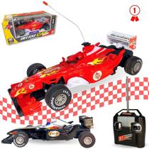 Brinquedo Carrinho De Controle Remoto Formula 1 - Vermelho