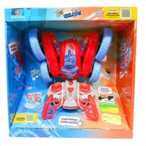 Brinquedo Carrinho De Controle Remoto Giro 360 Graus Ciclone Roda Antiderrapante +4 Anos Polibrinq - CAR2263