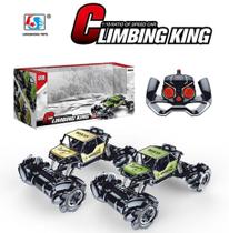 Brinquedo Carrinho de Controle Remoto Recarregável Pick-up 4x4 Giro 360º