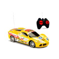 Brinquedo Carrinho de Corrida 1:24 de Controle Remoto sem Fio Samba Race Amarelo - Samba Toys