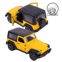 Brinquedo Carrinho de Fricção Metal 11,5cm Jeep Color - 57957