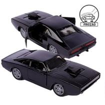 Brinquedo Carrinho de Fricção Metal 12cm Dodge Charger Color - 57959