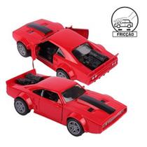 Brinquedo Carrinho de Fricção Metal 12cm Dodge Charger Color - 57960