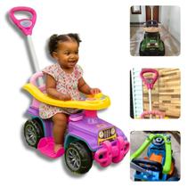 Brinquedo Carrinho de Passeio Infantil Jip Jip de Empurrar Menino Menina Criança Bebê Presente