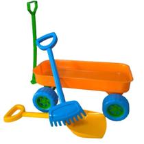 Brinquedo Carrinho de Praia Beach Play Com Acessórios