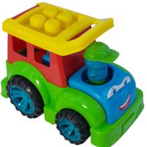 Brinquedo Carrinho Didatico Pedagogico Com Peças De Encaixar - Divplast