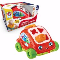 Brinquedo Carrinho Encaixe as Formas Colorido Estrela Baby Brinquedo Carrinho Encaixe as Formas Colorido Estrela Baby