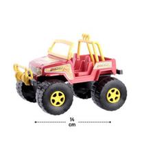 Brinquedo Carrinho Jeep 4x4 Plástico Colors - 52406
