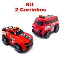 Brinquedo Carrinho Kit Brinquedos Carro Militar 2 Unidades Infantil Criança