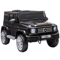 Brinquedo Carrinho Mini Carro Eletrico Mercedes Benz G 500 Infantil Criança Controle 12V Mp3 Luz e Buzina Suporta Até 30Kg Bel Fix