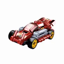 Brinquedo Carrinho P/ Montar Com Fricção Vermelho Xalingo