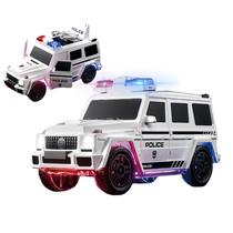 Brinquedo Carrinho Polícia Abre Portas E Teto Bate E Volta luz E Som.