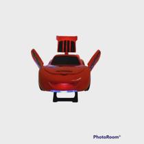 Brinquedo Carrinho Racing Com Luz Som Lança Discos.