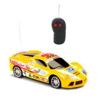 Brinquedo Carrinho Redline Race c/ Controle Remoto Amarelo