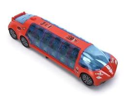 Brinquedo Carrinho Super Bus Eletrônico Com Som E Leds Onibus Infantil - Brinquedo Infantil