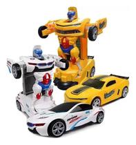 Brinquedo Carrinho Transformer Super Robô Elétrico Top